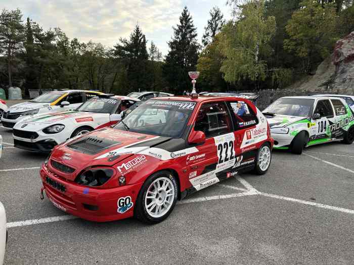Citroen Saxo VTS Slovenian champion in group PF5 2