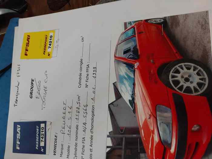 Caisse 106 avec passeport ffsa 1