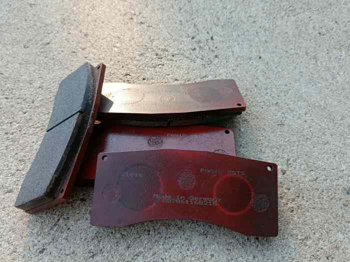 Plaquettes pour étrier AP racing et brembo 1