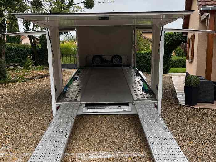 Remorque porte voiture fermée VERENE SRT 580 GT XL 3