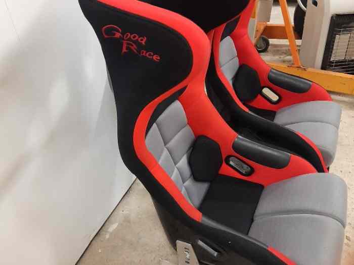 Vds baquets + harnais Homologué 2028 1