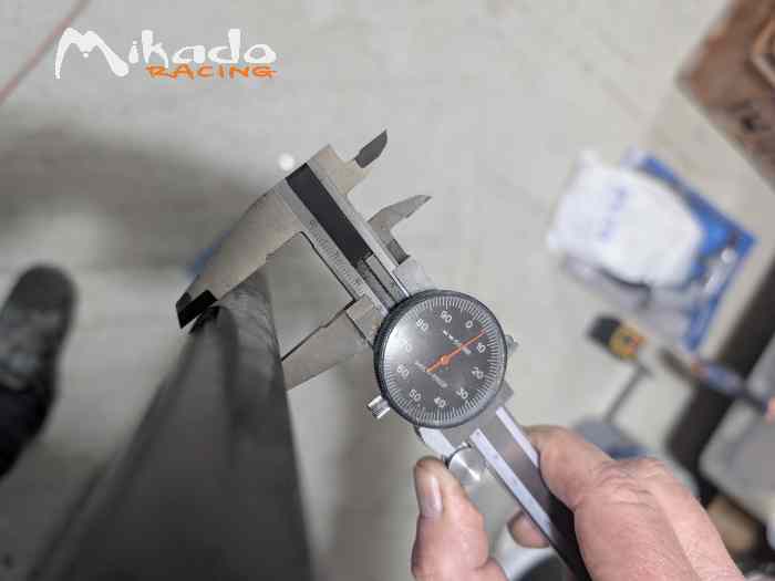 Barre stabilisatrice 23 mm PTS 205 avec couteaux PTS 2