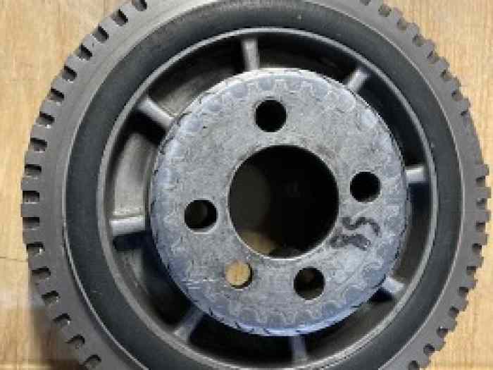 POULIE DAMPER équilibrée AVEC ROUE PHONIQUE 60/58 dents VW GOLF GTI et SEAT moteur ABF 3