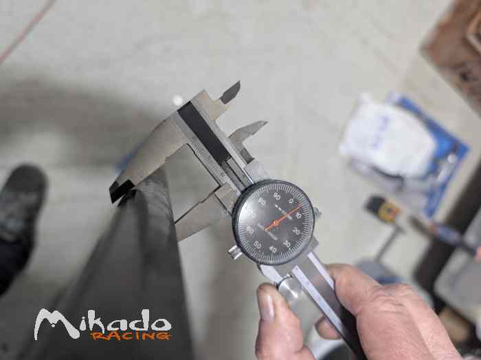 Barre stabilisatrice 23 mm PTS 205 avec couteaux PTS 2