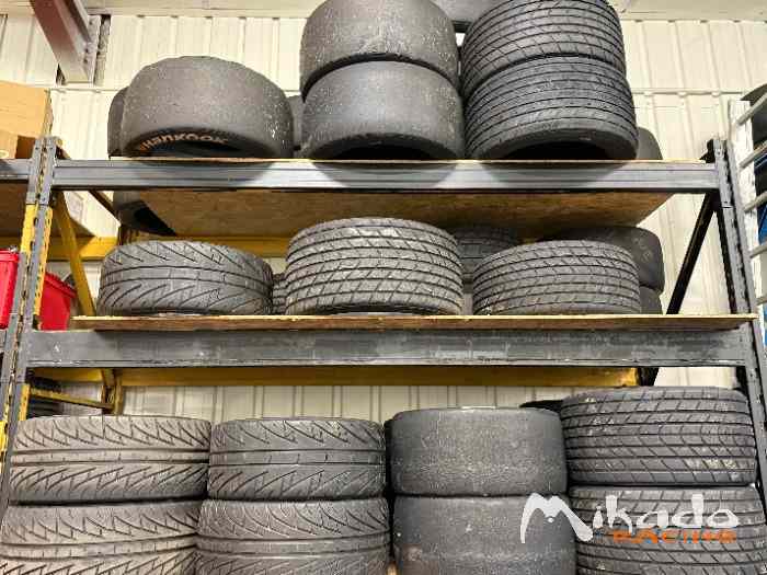 Lot de pneus Porsche CUP, Seat MK2 ou ...