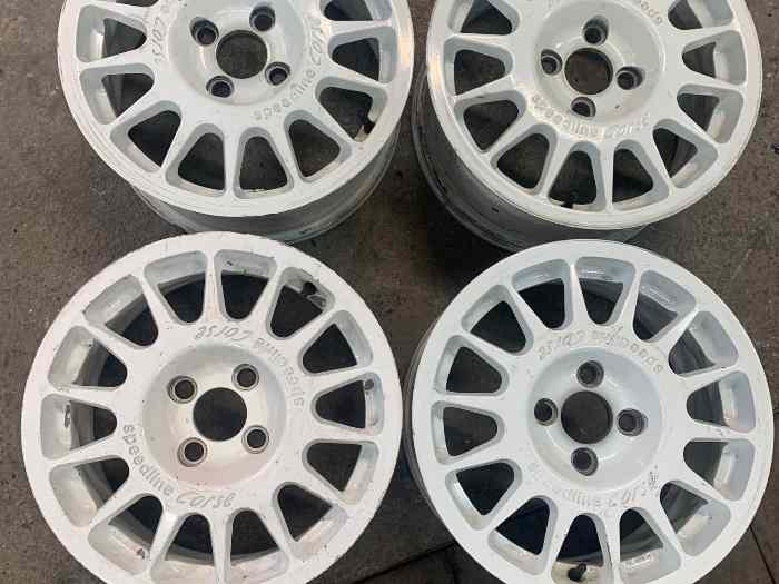 4 Jantes Clio Cup X65 bon état ;Non voilées 7x15 ET 48 0