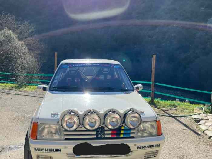 Vraie 205 Rallye GRA ex peugeot Catalo...