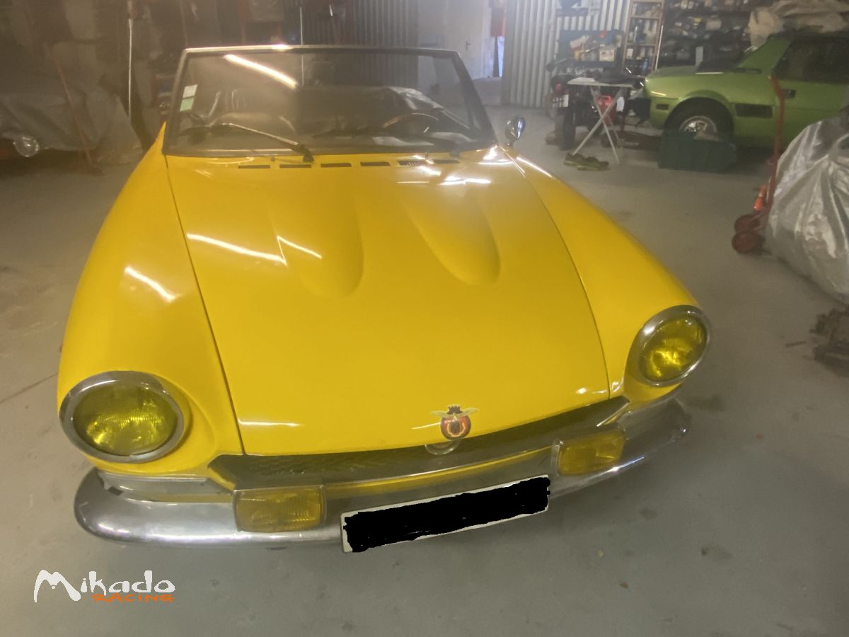 MAGNIFIQUE SPIDER FIAT 124 PININ FARINA – photo 2 sur 2