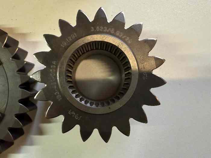 Jeux de pignons 19:29 xtrac 2