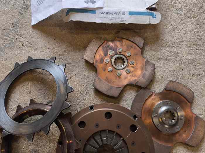 embrayage bidisque tilton bmw volant moteur 184mm 0