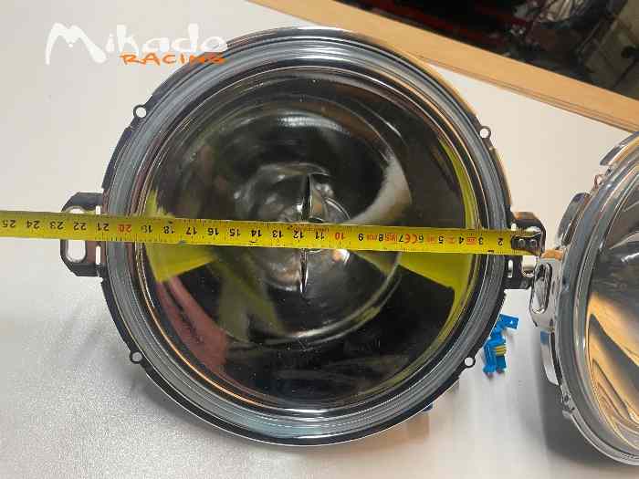 Optiques HELLA Rallye diamètre 180mm 4