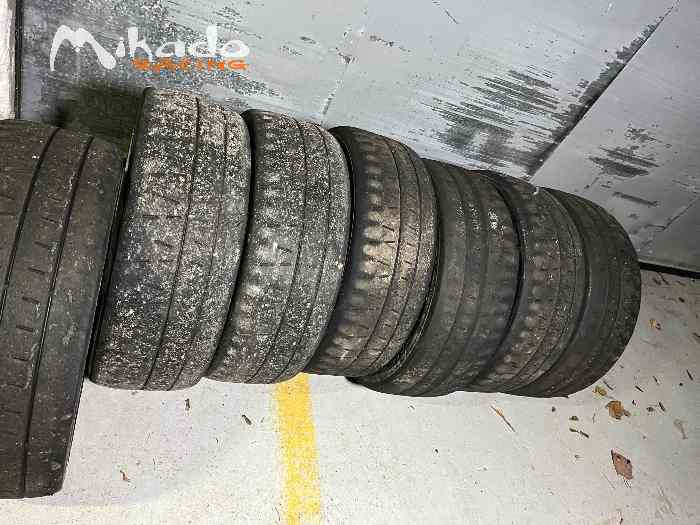 Lot roues et pneus 15 pouces 1