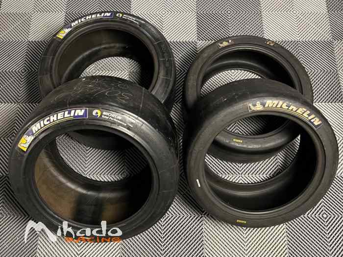 Pneus slick Michelin Porsche Cup N2 Neufs 1