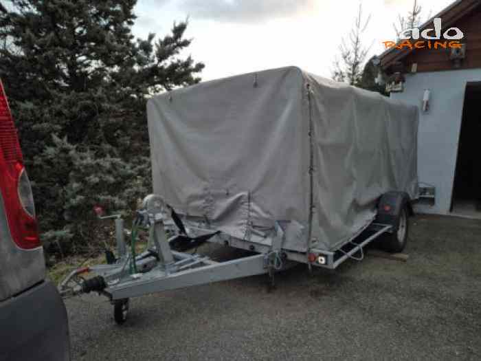 Remorque fermé 1300kg