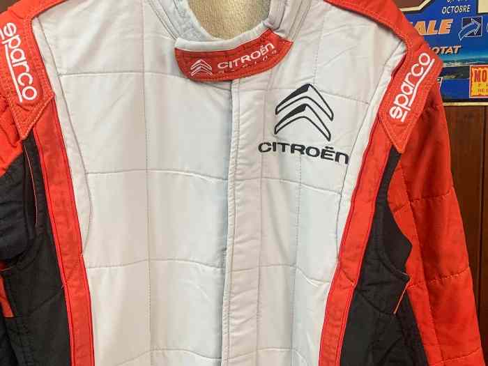 Combinaison Sparco Citroën Racing taille :54 Tbé 1