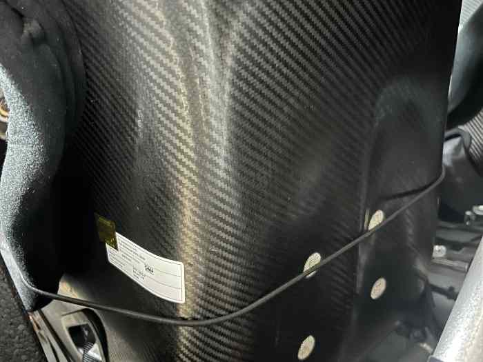 Sièges baquet rally 2 Carbone 2