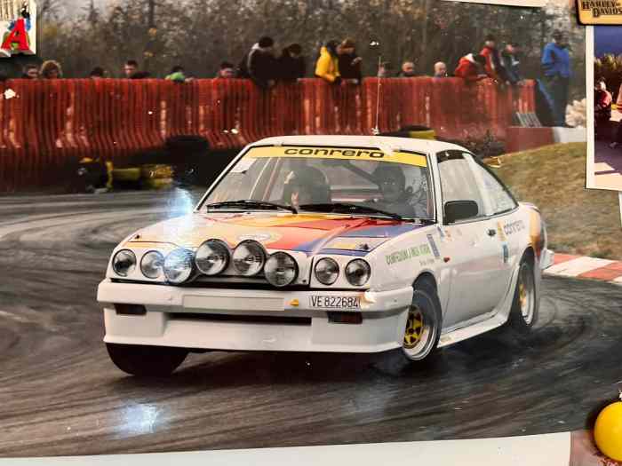 Opel Manta GTE Gruppo A rally storici