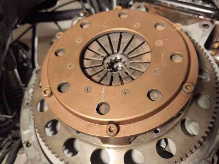 embrayage bidisque tilton bmw volant moteur 184mm 2