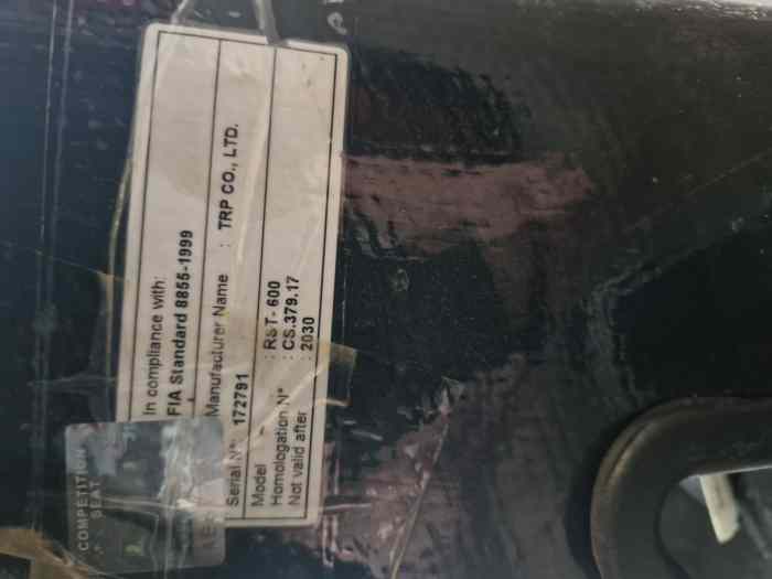 Siege baquet + Arnais 1