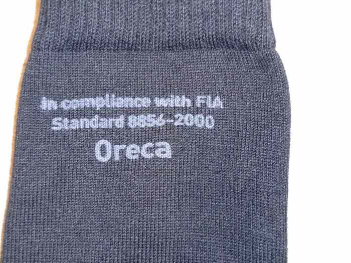 Sous vêtement chaussettes ignifugés rallye Oreca 2