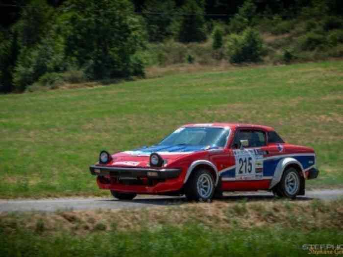 A LOUER Triumph TR7 V8 Gr4 en VHC asphalte par LANGE COMPETITION 3