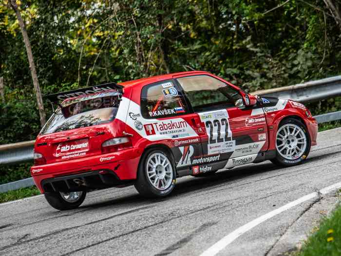 Citroen Saxo VTS Slovenian champion in group PF5 1