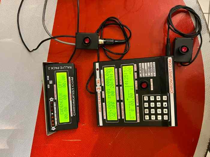 Tripmaster cadenceur Chronopist RALLYE PACK3 XL Rallye de régularité VHRS/VMRS 2