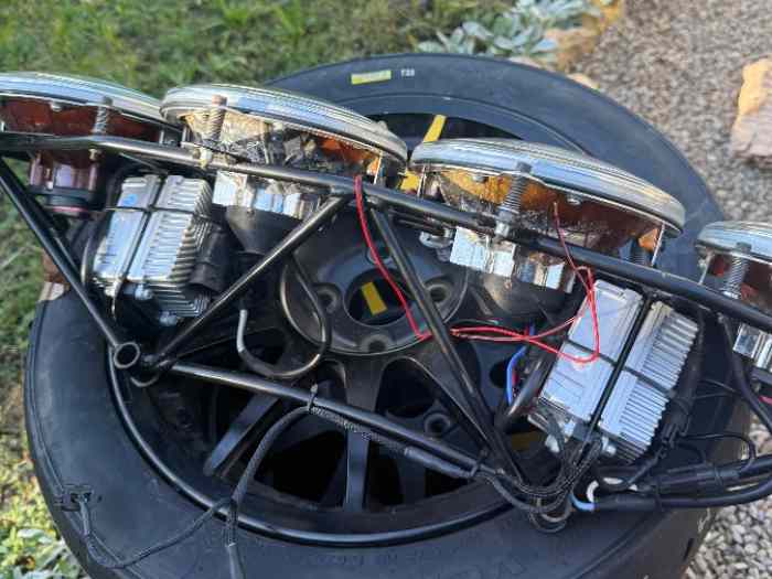 Rampe phare clio rally 5 RC5 4