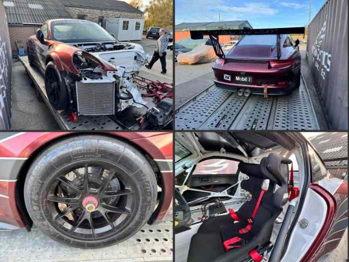 Porsche 991 Phase 1 Course – pour pièces ou dans l’état 3