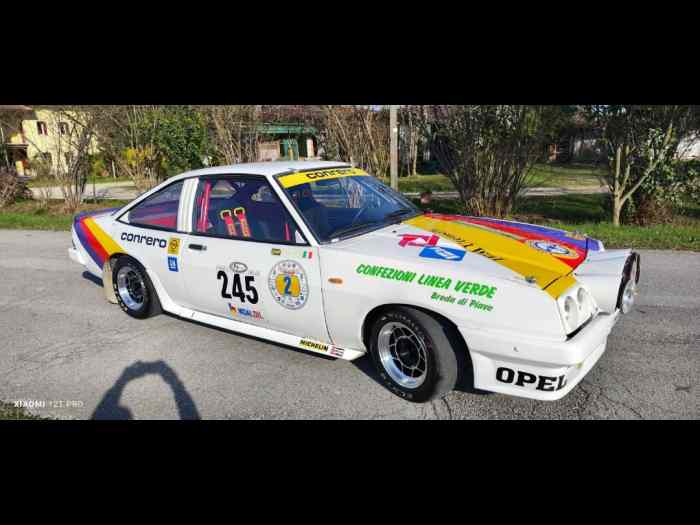 Opel Manta GTE Gruppo A rally storici 1
