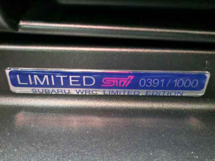 Subaru Impreza wrx Ra limited 3