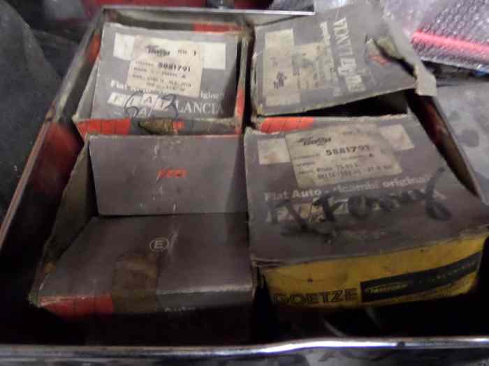 4 PISTONS AVEC SEGMENTS