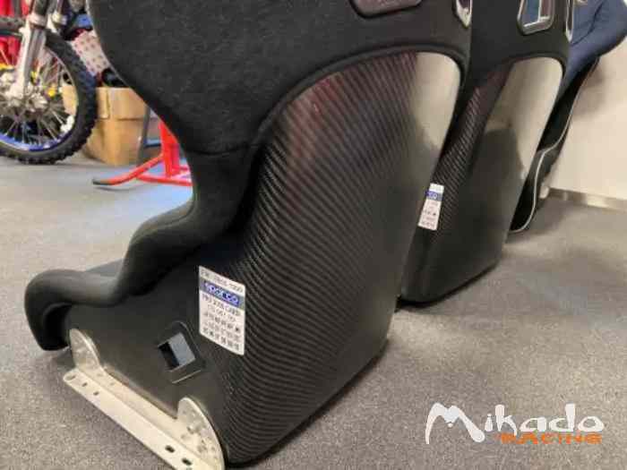 PAIRE DE SIEGE BAQUETS SPARCO PRO 2000 QRT CARBONE 2