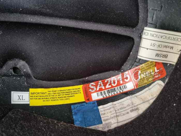 Casque Snell-SA2015 2