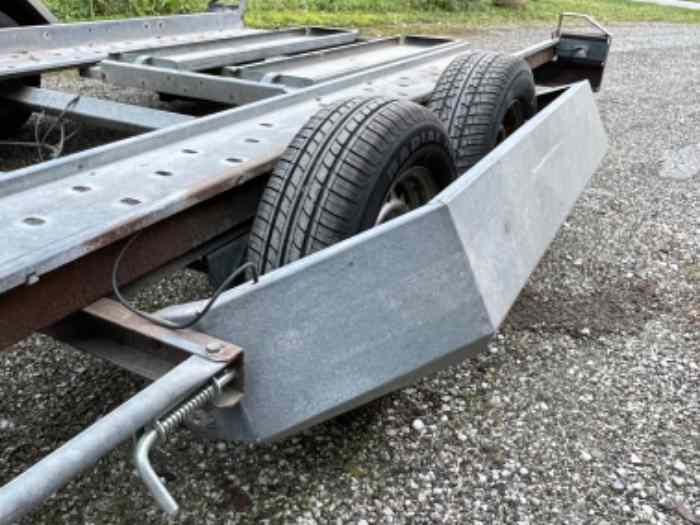 Remorque double essieu 3