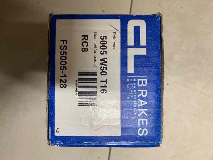 PLAQUETTES CARBONE LORRAINE NEUVE 0