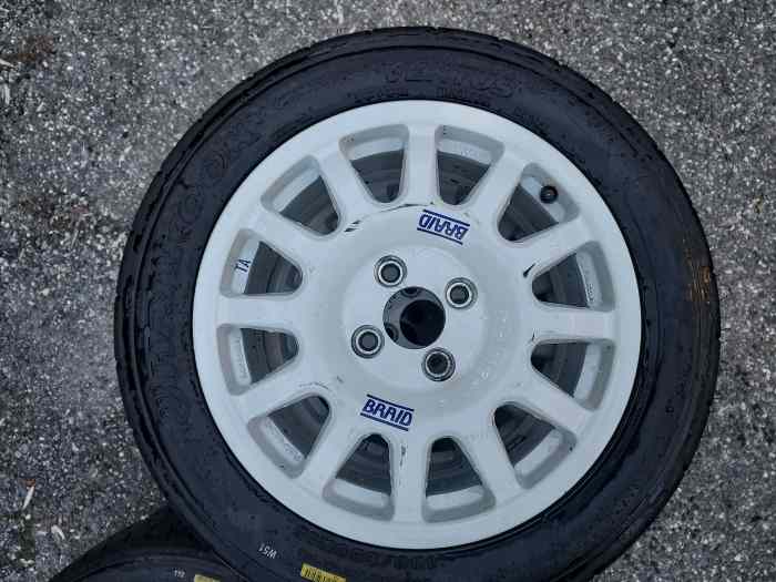 Jantes + pneus clio rs ragnotti 15p 1