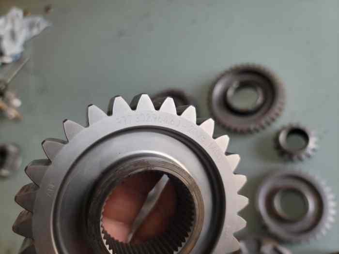 Lot de pignons de boîte pour porsche 997 GT3 2