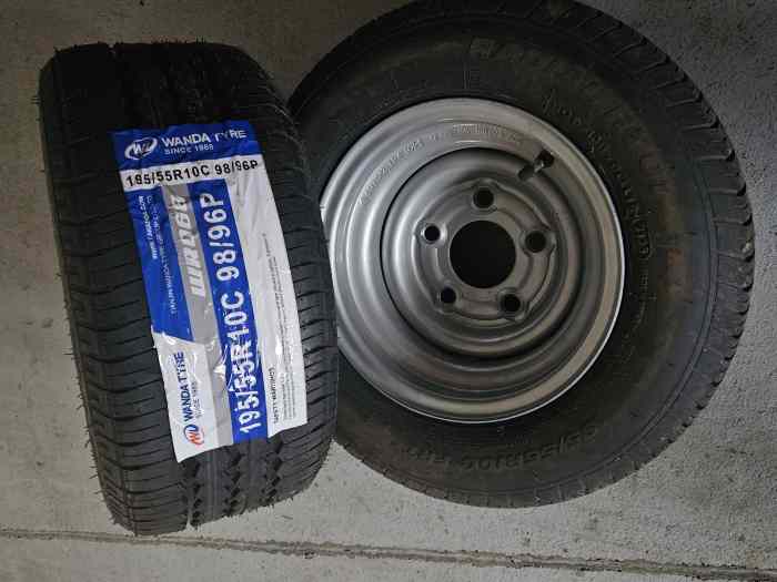 Jantes remorque 195 50 r10C 0