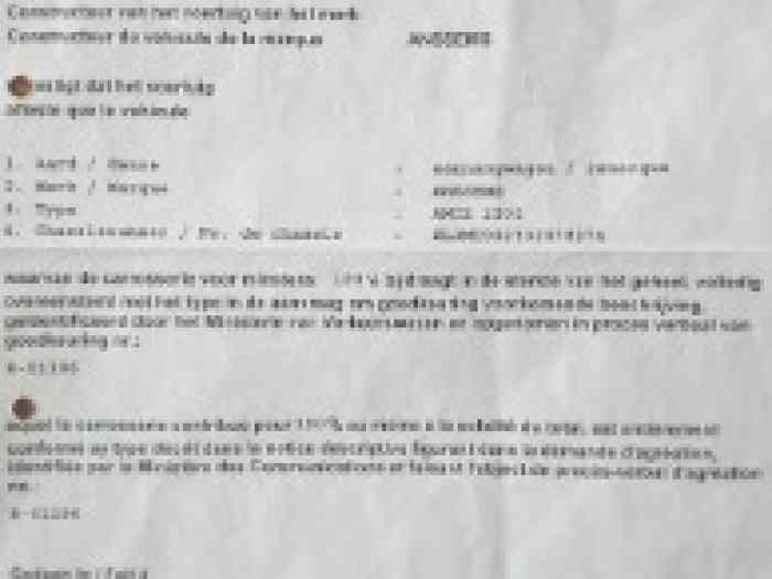 Remorque plateau Anssems 2.500kg 3