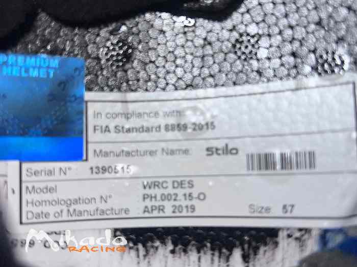 Casque stylo wrc 2