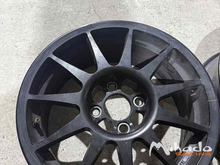 4 Jantes Speedline noir pour 208 R2 5