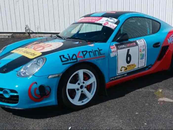 Porsche Cayman S -rallye gt10 2