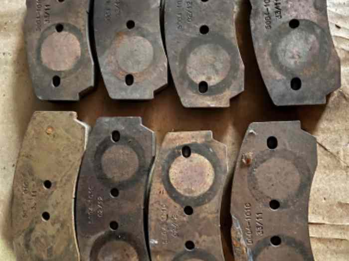 2 jeux plaquettes carbone lorraine CL 5004-101C 1