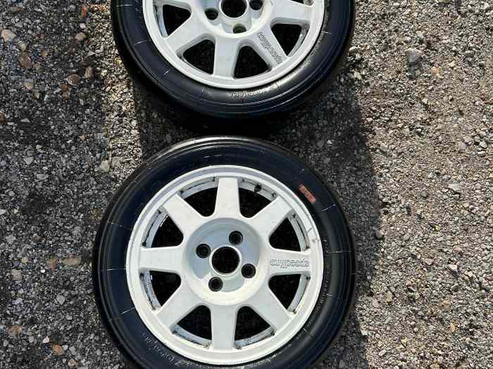 2 jantes speedline en 15 4/108