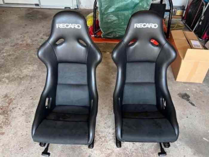 lots de deux recaro pole position + clubsport arceau 0
