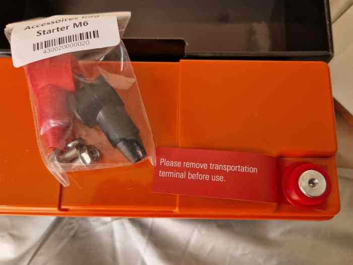 Batterie ultralégère Super B neuve 1