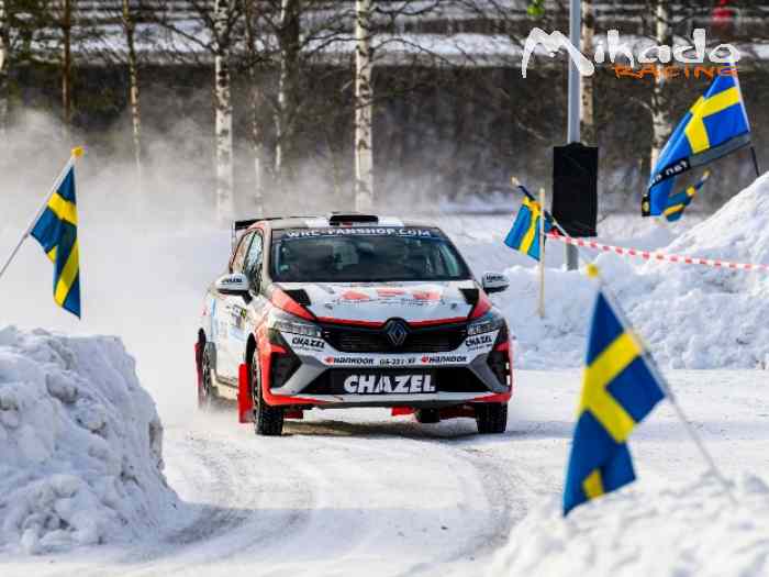 WRC Suède 2026 - Renault Clio Rally3 4x4 0