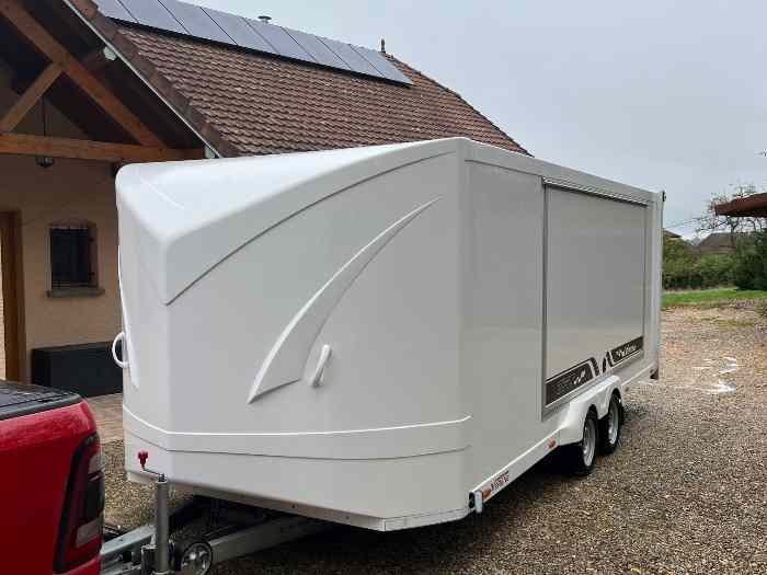 Remorque porte voiture fermée VERENE SRT 580 GT XL 0