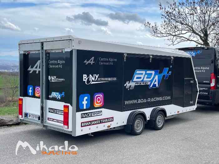 Remorque fermée Brian James 2
